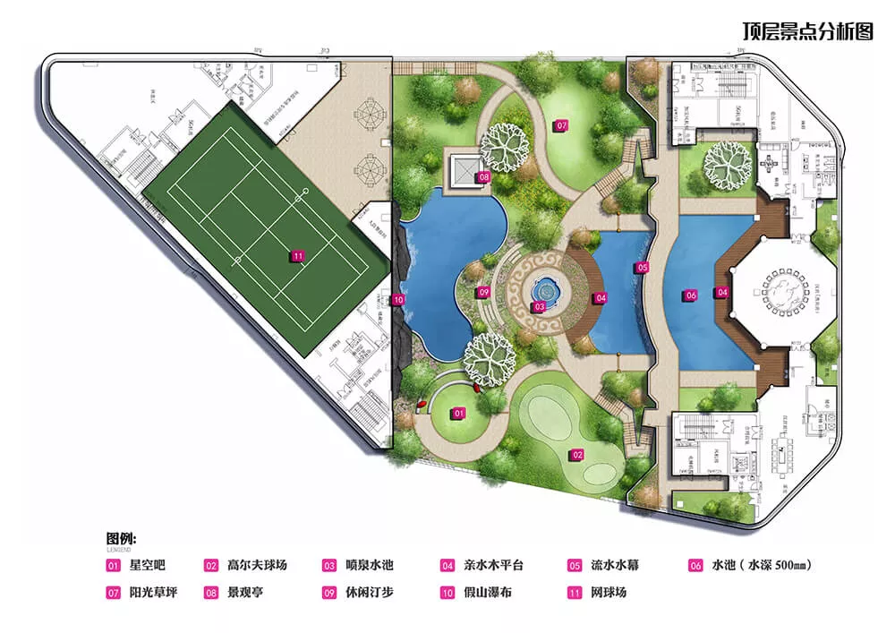 廣州吉穀企業總(zong)部景(jing)觀設計