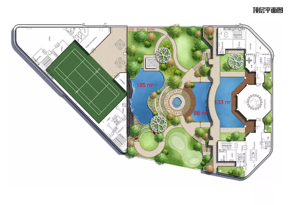 廣州吉穀(gu)企業(ye)總部景觀設計