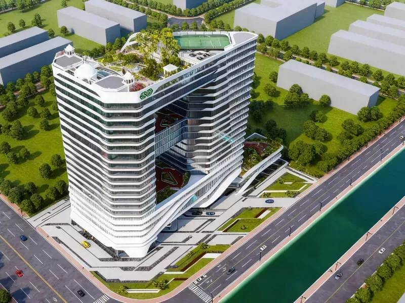 廣州吉穀企業總部(bu)景觀設計